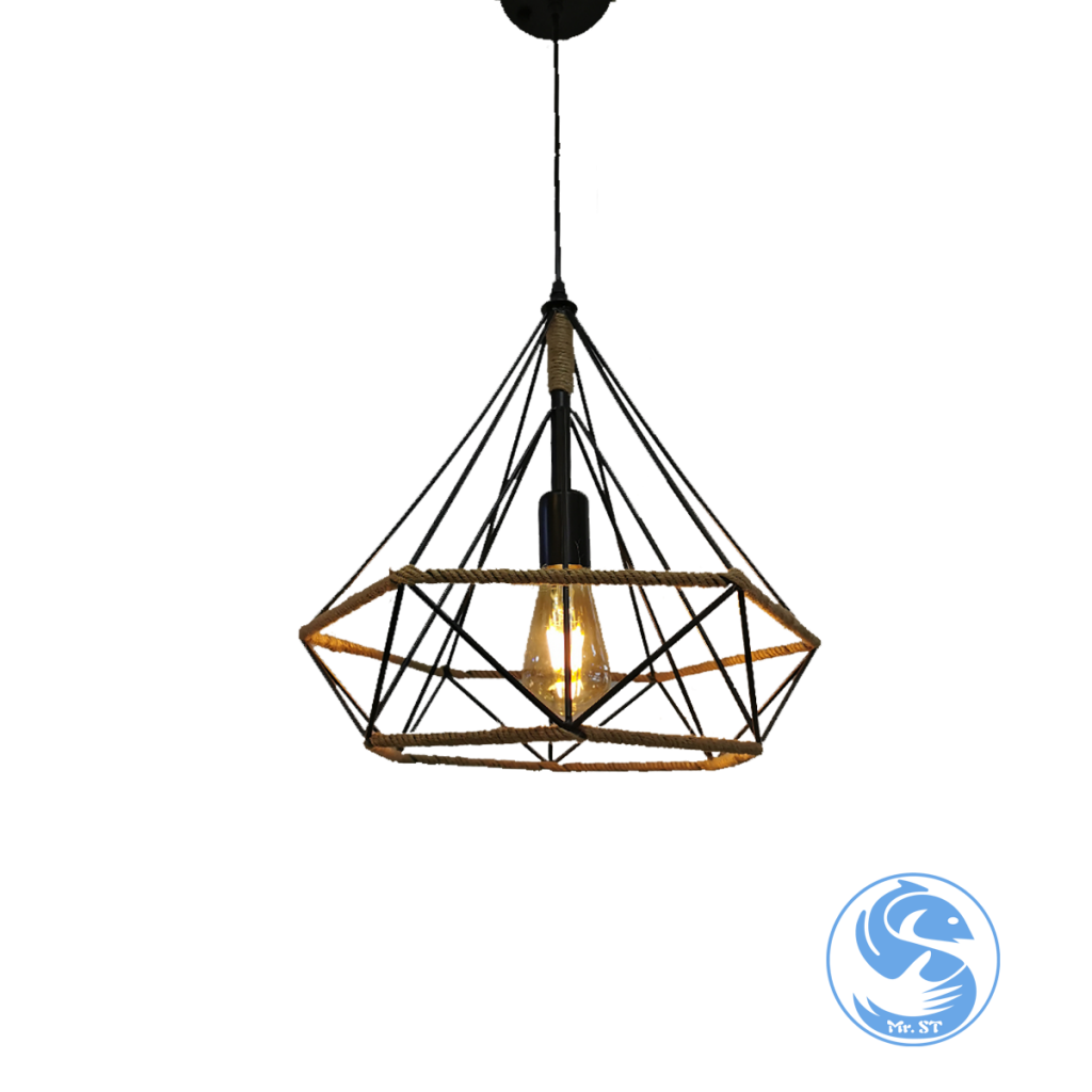 LAMPARA COLGANTE RUSTICA NOVEDADES LED