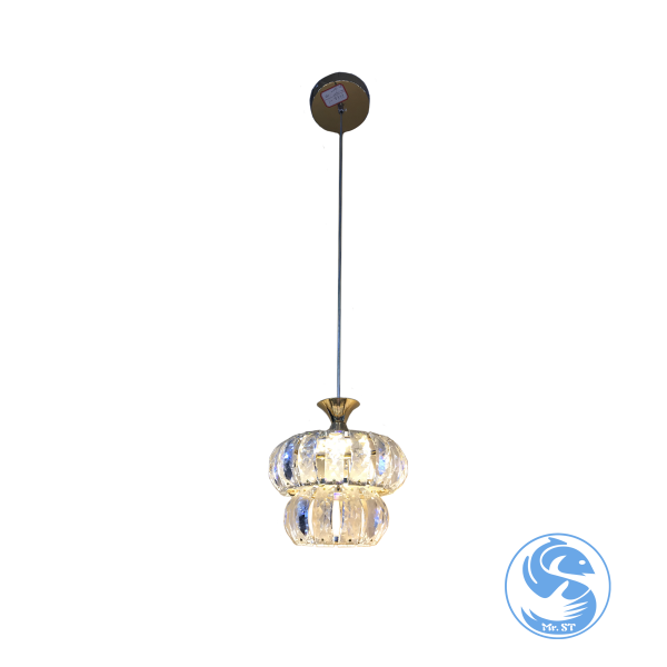 LAMPARA COLGANTE INDIVIDUAL CRISTAL
