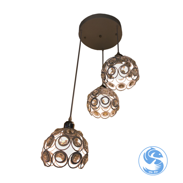 LAMPARA COLGANTE TRIPLE 2647-3