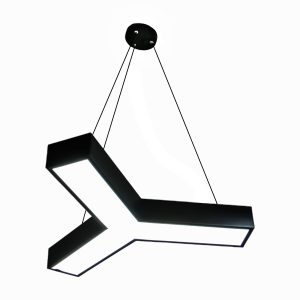 Lámpara colgante LED moderna en forma de Y 48W