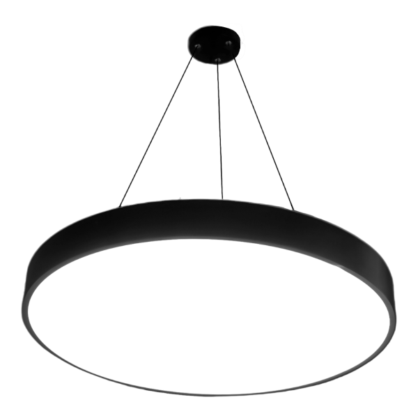 Lámpara colgante LED moderna redonda 68W